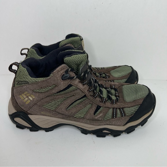 Columbia Other - Columbia Green and Brown Athletic hiking Trail Shoes
